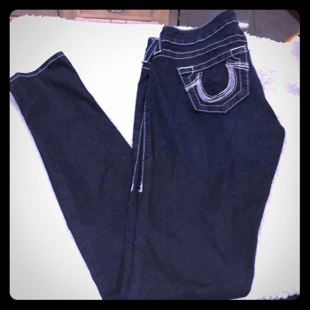 True Religion skinny ankle jeans